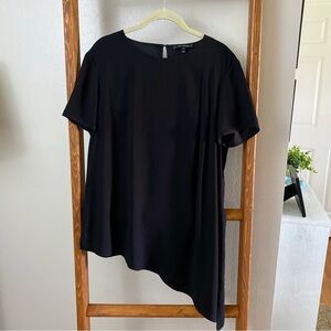 St. John / asymmetrical blouse